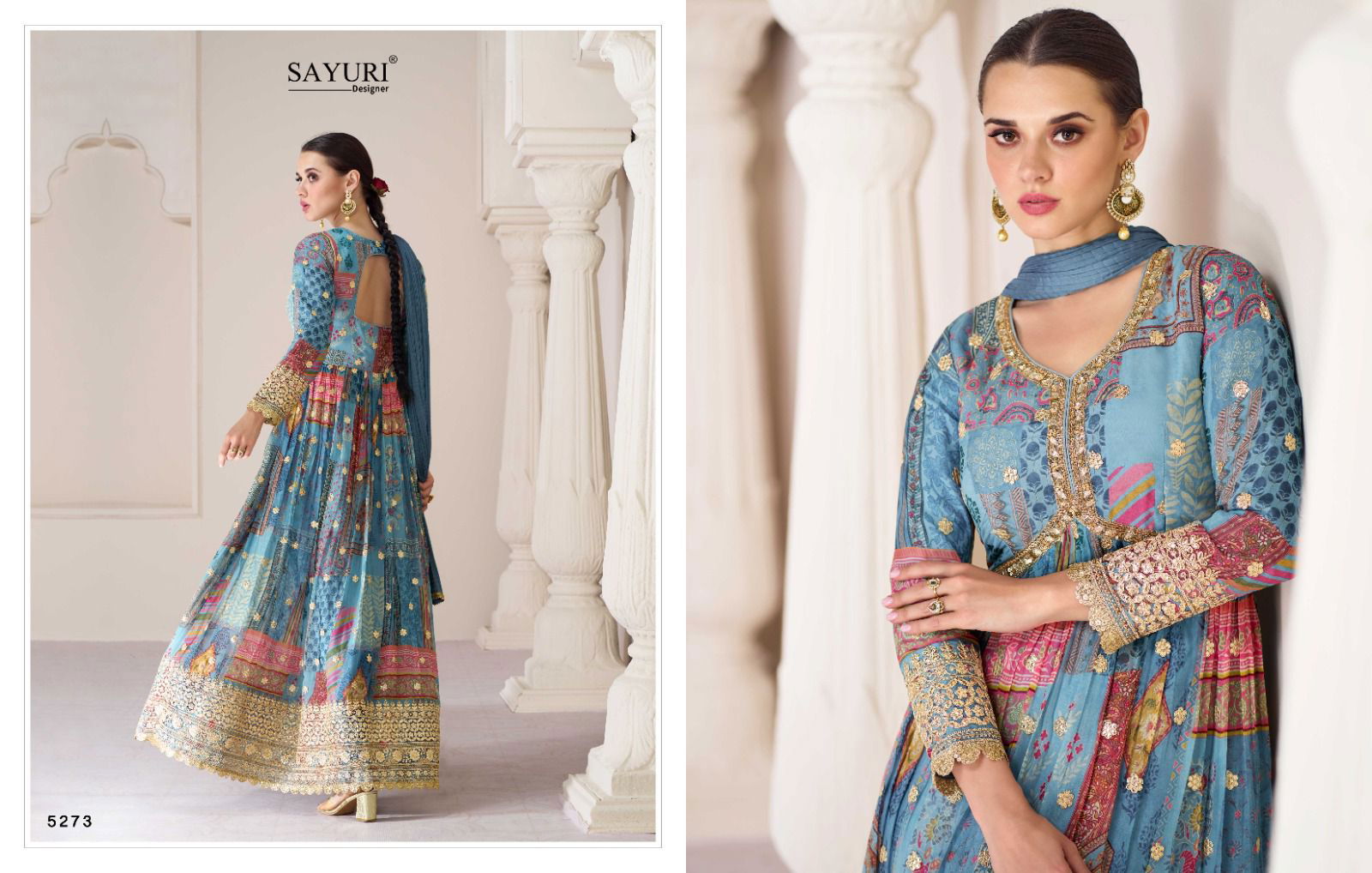 Phulaari By Sayuri 5273 To 5276 Wedding Salwar Suits Catalog
